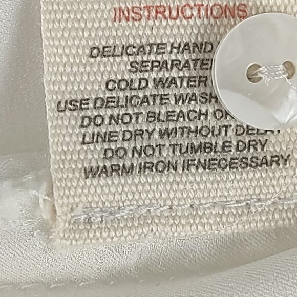 Mary Crafts Women's White A-Line Side Zip Elegant Dress Size 8 (NWT) - Picture 14 of 15